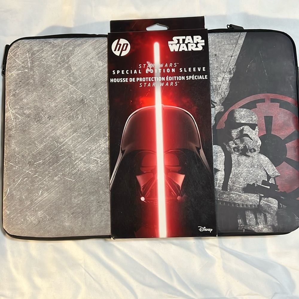 HP Star Wars special edition sleeve for laptops or tablets up yo 15.6” new